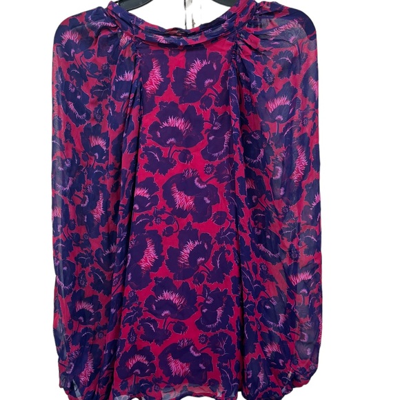 MAEVE Anthropologie Japan Sheer Tunic Blouse S - Picture 9 of 13